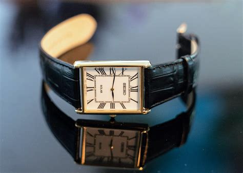 seiko watch cartier|seiko quartz tank watch.